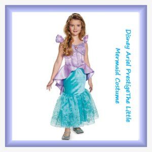 Disney Princess Ariel Prestige The Little Mermaid Costume🆕SHIPS FAST😮‍💨⚡🚚